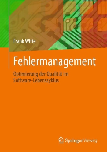 Buchcover und Innenansicht für das Buch: Fehlermanagement