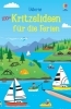 Buchcover und Innenansicht für das Buch: 100+ Kritzelideen für die Ferien