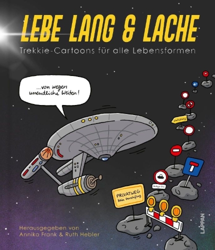 Buchcover und Innenansicht für das Buch: Lebe lang und lache!