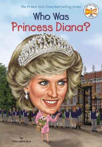 Buchcover und Innenansicht für das Buch: Who Was Princess Diana?