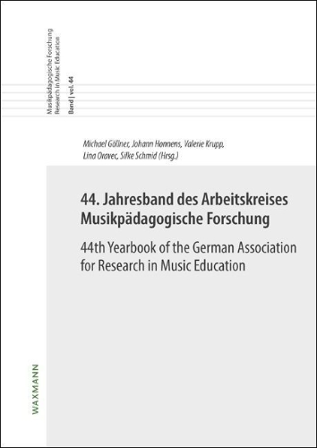 Buchcover und Innenansicht für das Buch: 44. Jahresband des Arbeitskreises Musikpädagogische Forschung / 44th Yearbook of the German Association for Research in Music Education