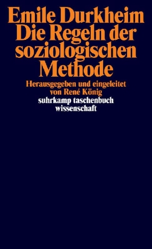 Buchcover und Innenansicht für das Buch: Les règles de la méthode sociologique
