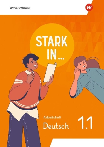 Buchcover und Innenansicht für das Buch: Stark in ... Deutsch - Arbeitsheft 1.1