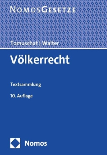 Buchcover und Innenansicht für das Buch: Völkerrecht