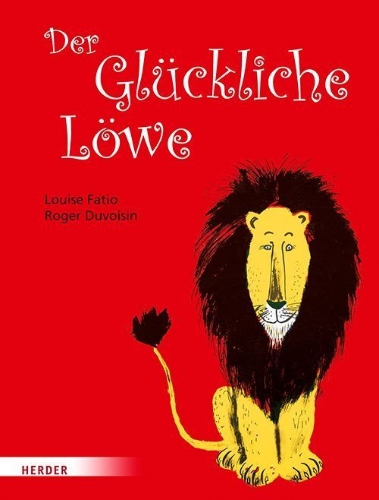 Buchcover und Innenansicht für das Buch: Der Glückliche Löwe