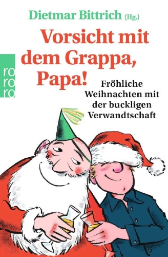 Buchcover und Innenansicht für das Buch: Vorsicht mit dem Grappa, Papa!