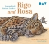 Buchcover und Innenansicht für das Buch: Rigo und Rosa - 28 Geschichten aus dem Zoo und dem Leben