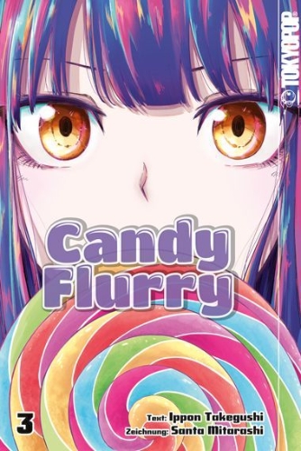Buchcover und Innenansicht für das Buch: Candy Flurry 03