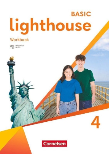 Buchcover und Innenansicht für das Buch: Lighthouse Band 4: 8. Schuljahr - Basic Edition - Workbook