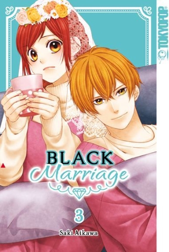 Buchcover und Innenansicht für das Buch: Black Marriage 03