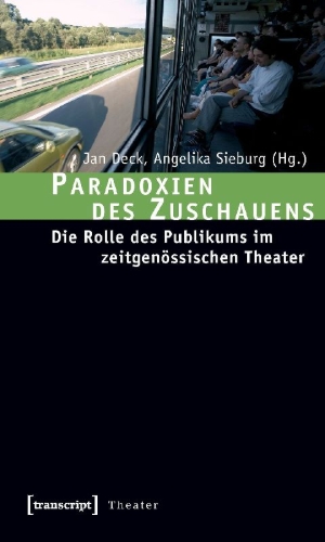 Buchcover und Innenansicht für das Buch: Paradoxien des Zuschauens