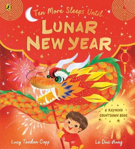 Buchcover und Innenansicht für das Buch: Ten More Sleeps Until Lunar New Year