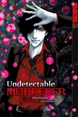 Buchcover und Innenansicht für das Buch: Miyatsuki, A: Undetectable Murderer 04