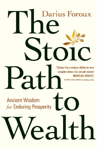Buchcover und Innenansicht für das Buch: The Stoic Path to Wealth