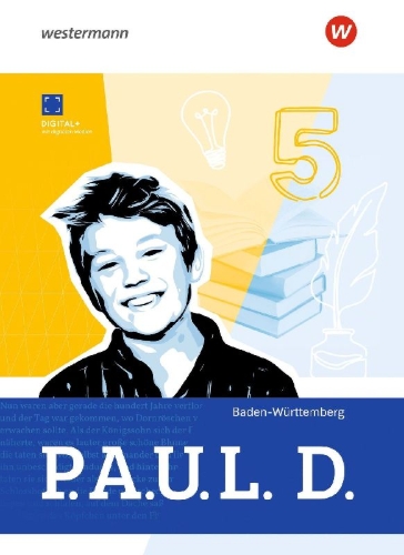Buchcover und Innenansicht für das Buch: P.A.U.L. D. (Paul) 5. Schulbuch. Für Gymnasien und Gesamtschulen. Für Baden-Württemberg