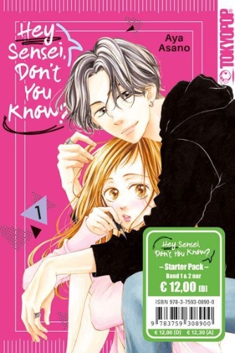 Buchcover und Innenansicht für das Buch: Hey Sensei, Don't You Know? Starter Pack