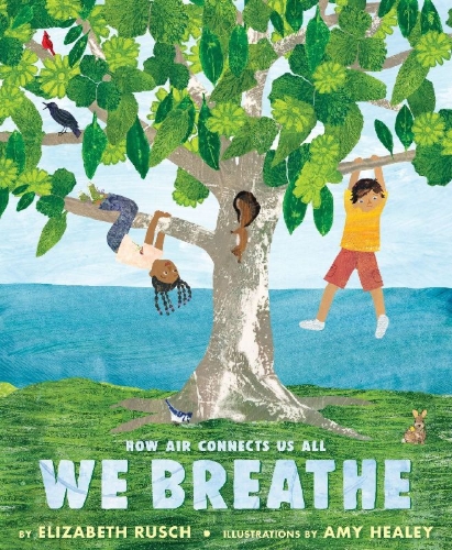 Buchcover und Innenansicht für das Buch: We Breathe