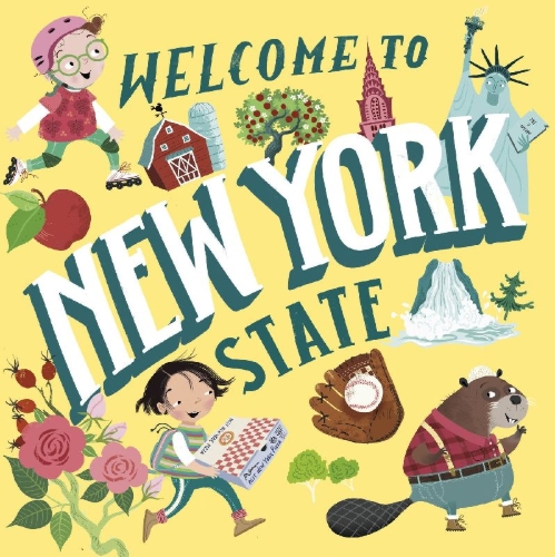 Buchcover und Innenansicht für das Buch: Welcome to New York State (Welcome To)