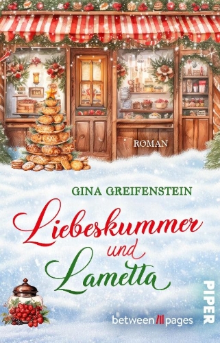 Buchcover und Innenansicht für das Buch: Liebeskummer & Lametta