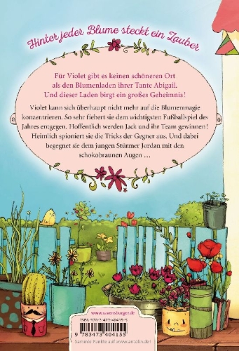 Buchcover und Innenansicht für das Buch: Der magische Blumenladen 07: Das verhexte Turnier