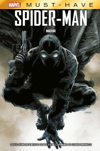 Buchcover und Innenansicht für das Buch: Marvel Must-Have: Spider-Man - Noir