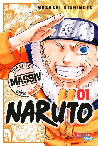 Buchcover und Innenansicht für das Buch: SHUEISHA JUMP REMIX NARUTO