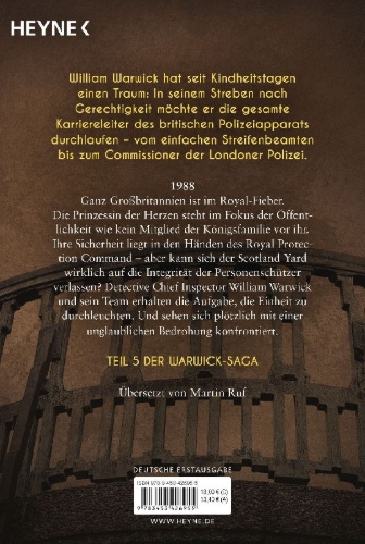 Buchcover und Innenansicht für das Buch: Next in Line (The Warwick-Chronicles 5)