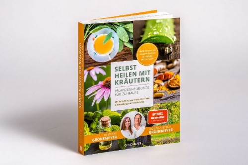 Buchcover und Innenansicht für das Buch: Selbst heilen mit Kräutern