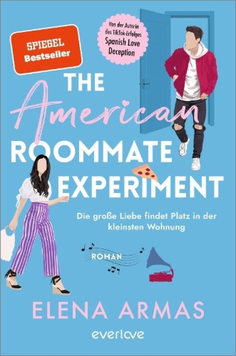 Buchcover und Innenansicht für das Buch: The American Roommate Experiment