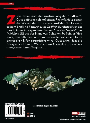Buchcover und Innenansicht für das Buch: Berserk Max 08