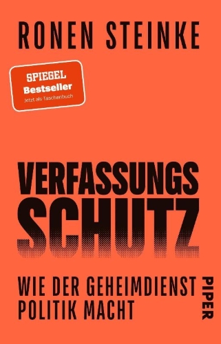 Buchcover und Innenansicht für das Buch: Verfassungsschutz