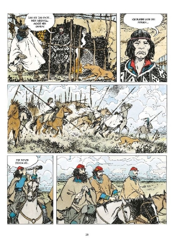 Buchcover und Innenansicht für das Buch: El Gaucho