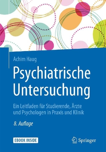 Buchcover und Innenansicht für das Buch: Psychiatrische Untersuchung