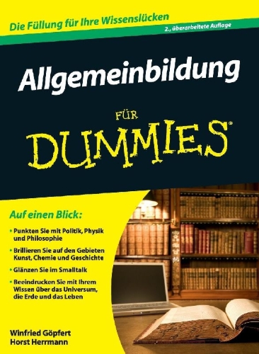 Buchcover und Innenansicht für das Buch: Allgemeinbildung für Dummies