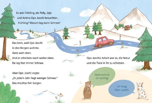 Buchcover und Innenansicht für das Buch: Mo Mammut