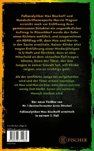 Buchcover und Innenansicht für das Buch: Mörderfinder - Das Muster des Bösen