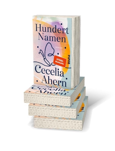Buchcover und Innenansicht für das Buch: Hundert Namen