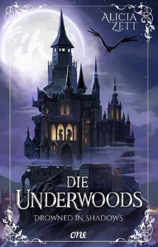 Buchcover und Innenansicht für das Buch: Die Underwoods - Drowned in Shadows