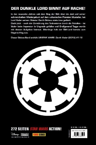 Buchcover und Innenansicht für das Buch: Darth Vader (2015)