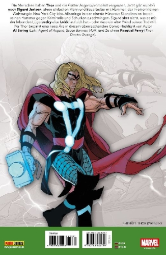 Buchcover und Innenansicht für das Buch: Thor (2025) #1-#3