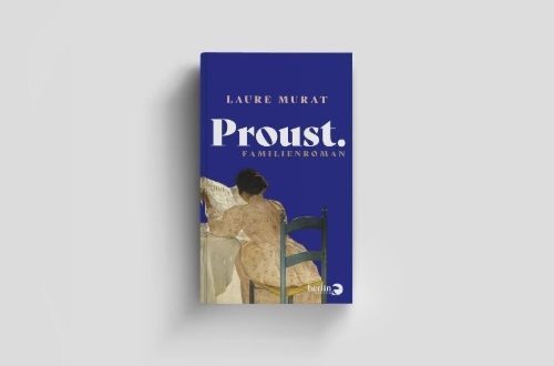 Buchcover und Innenansicht für das Buch: Proust, roman familial