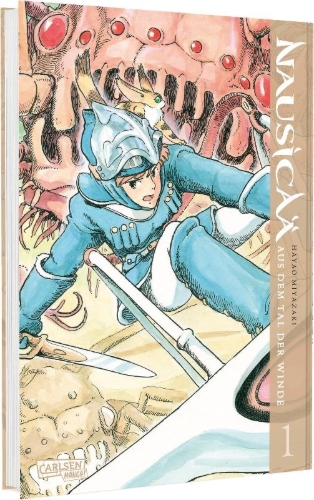 Buchcover und Innenansicht für das Buch: Kaze no Tani no Nausicaä