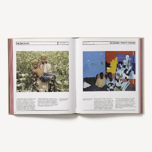 Buchcover und Innenansicht für das Buch: African Artists