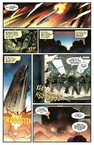 Buchcover und Innenansicht für das Buch: Marvel Zombies: Red Band (2025) #1-#5