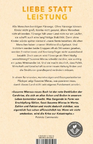 Buchcover und Innenansicht für das Buch: Füreinander sorgen