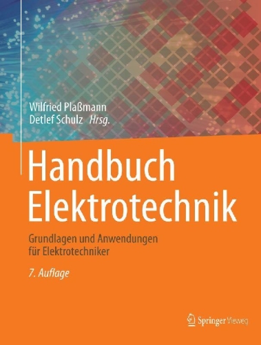 Buchcover und Innenansicht für das Buch: Handbuch Elektrotechnik