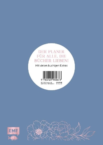 Buchcover und Innenansicht für das Buch: I'd rather be reading ... - Mein Jahresplaner 2027: Für alle #booklover