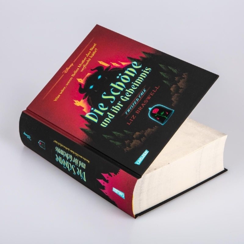 Buchcover und Innenansicht für das Buch: Disney. Twisted Tales: Die Schöne und ihr Geheimnis (Die Schöne und das Biest)