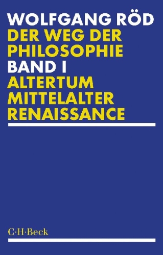 Buchcover und Innenansicht für das Buch: Der Weg der Philosophie Bd. 1: Altertum, Mittelalter, Renaissance