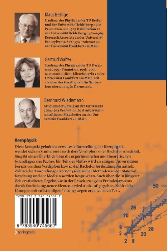 Buchcover und Innenansicht für das Buch: Kernphysik